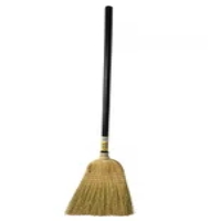 Corn Broom 42 IN Wooden Handle 1/Each