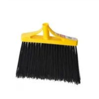Bristles Large (LG) Indoor Angled Broom 48IN Black & Yellow – 1/Each