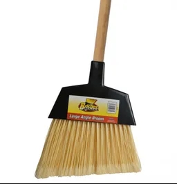 Large Multi-Purpose Broom (LG) 48-inch Angled Wood 1/Each
