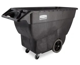 Tilt Utility Truck 64.5X30.25X38 IN, 0.75 Cubic Yards, Black Structural Foam 1/Each