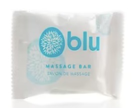 Massage bar, 1 oz, plastic bag, 300 units per box