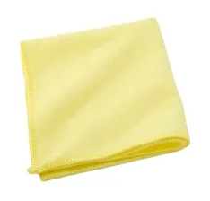 Victoria Bay Microfiber Cleaning Cloth, 12 x 12 Inches, Red Square, Pack of 24