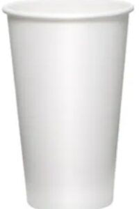 Hot Cup 16 Oz Paper White