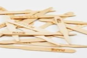 Well done steak marker 3.5 in wood natural