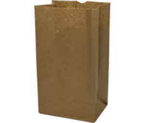 Bag 4.88x3.27x10 in paper #4 kraft