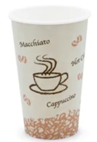 Hot Cup 16 Oz Paper Serenity