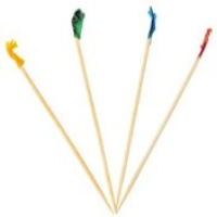 Sandwich club frill pick 4 in bamboo assorted