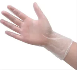 Gloves Large (Lg) Tpe Powder-Free Hybrid