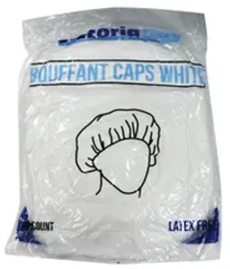 Bouffant Cap 24 In White
